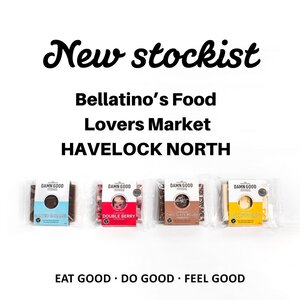 New stockist, Bellatino's Food Lovers Market, Havelock North